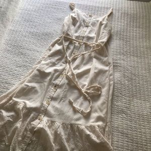 ivory picnic dress